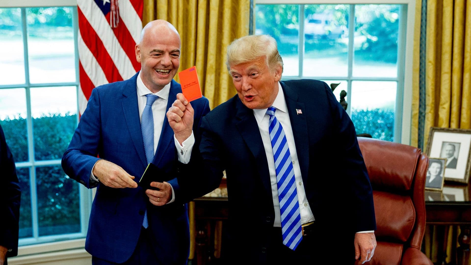 Трамп хочет, чтобы Инфантино стал следующим генсеком ООН, сообщает NYP