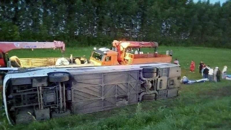 В Татарстане рассказали о состоянии пострадавших в ДТП с автобусом