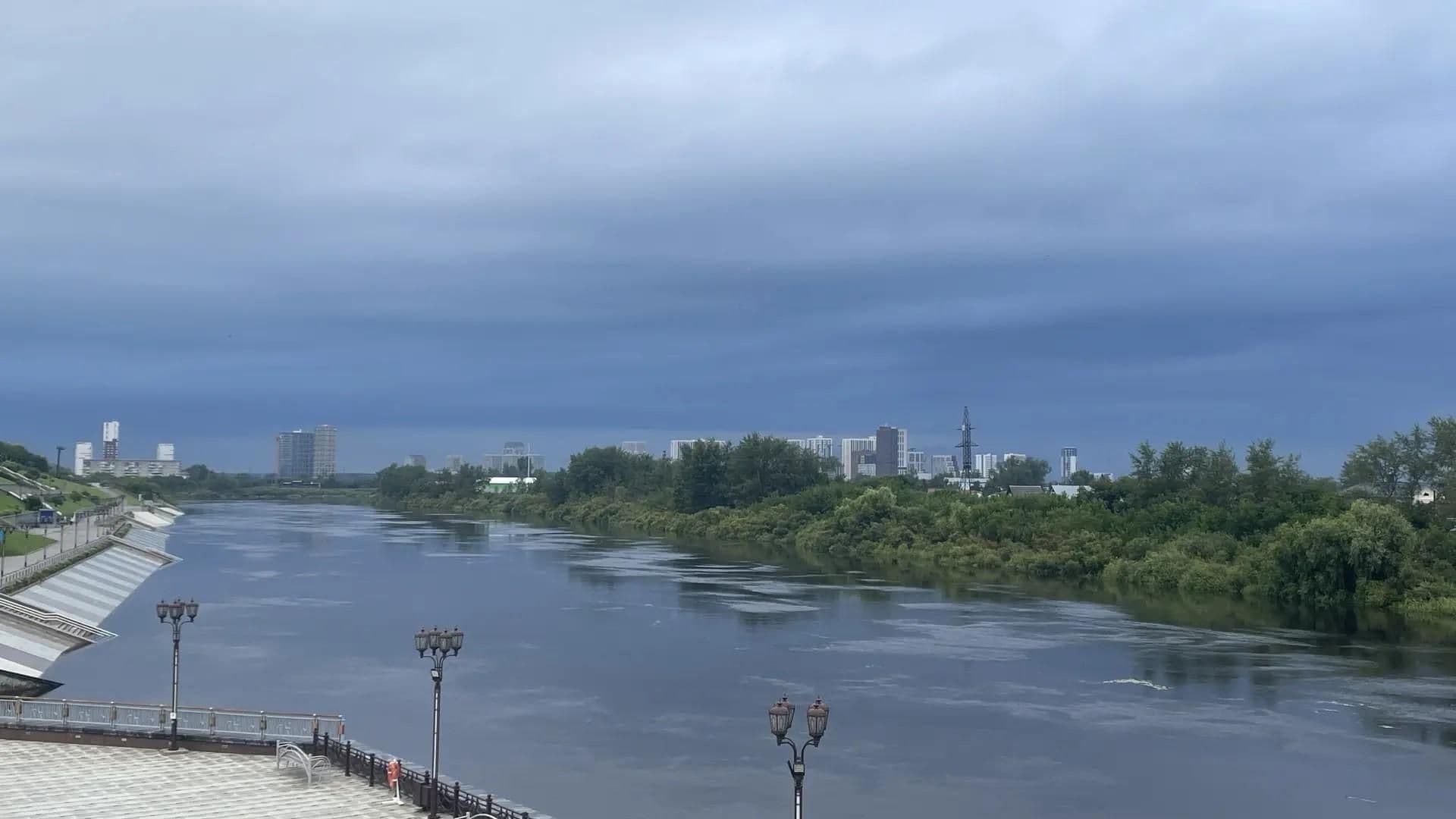 В Тюмени водоочистные сооружения перевели на усиленный режим водоподготовки