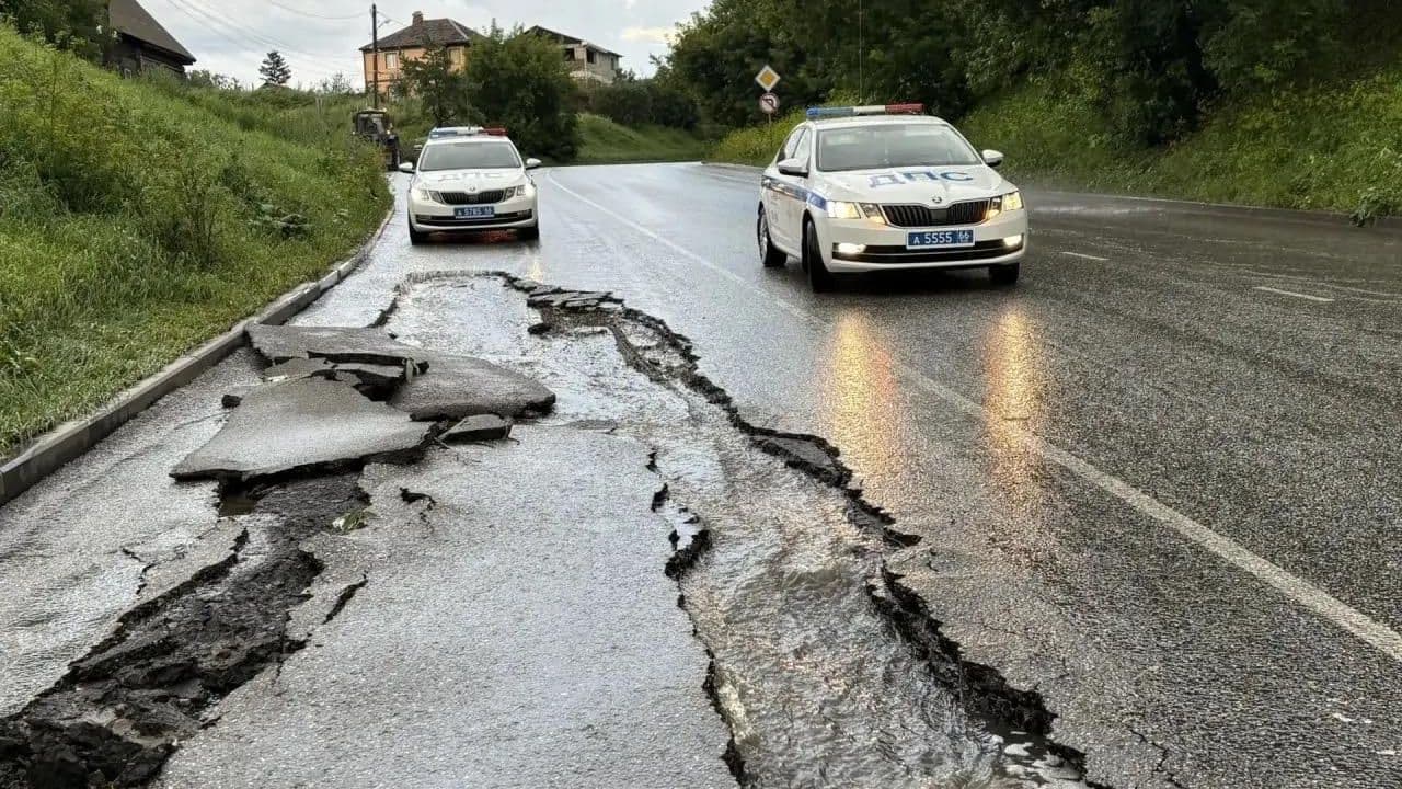 Свердловский Каменск-Уральский накрыло ливнями