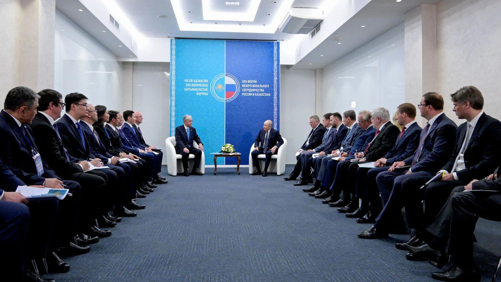 Путин рассказал о реализации совместных проектов России и Казахстана в ЕАЭС