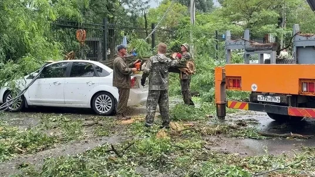 В Ростовской области части потребителей вернули электроснабжение
