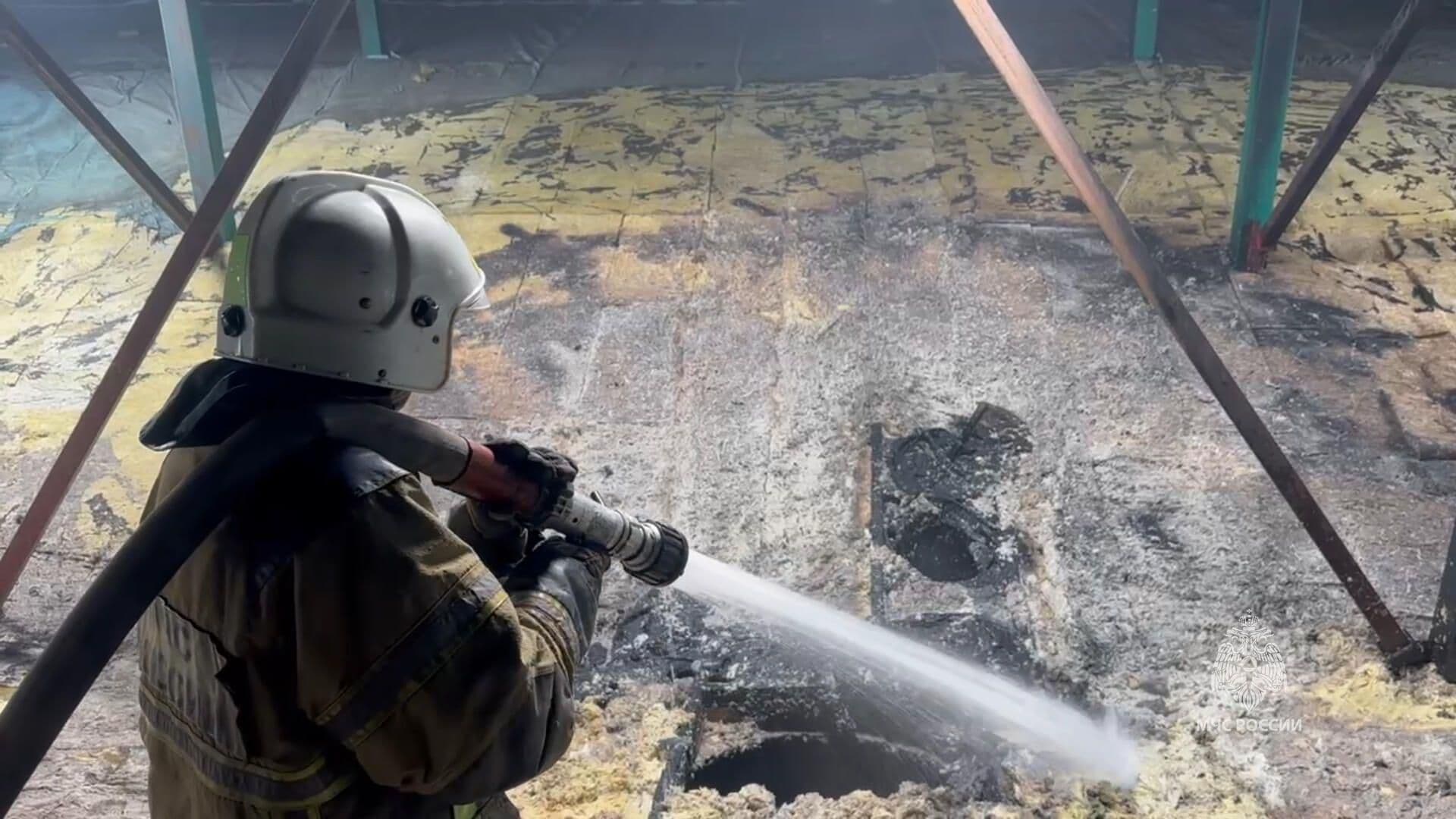 В Курганской области 2,5 тысячи поросят погибли при пожаре на ферме