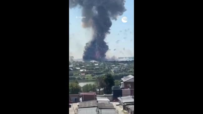 В Хмельницкой области на военном полигоне прогремели мощные взрывы