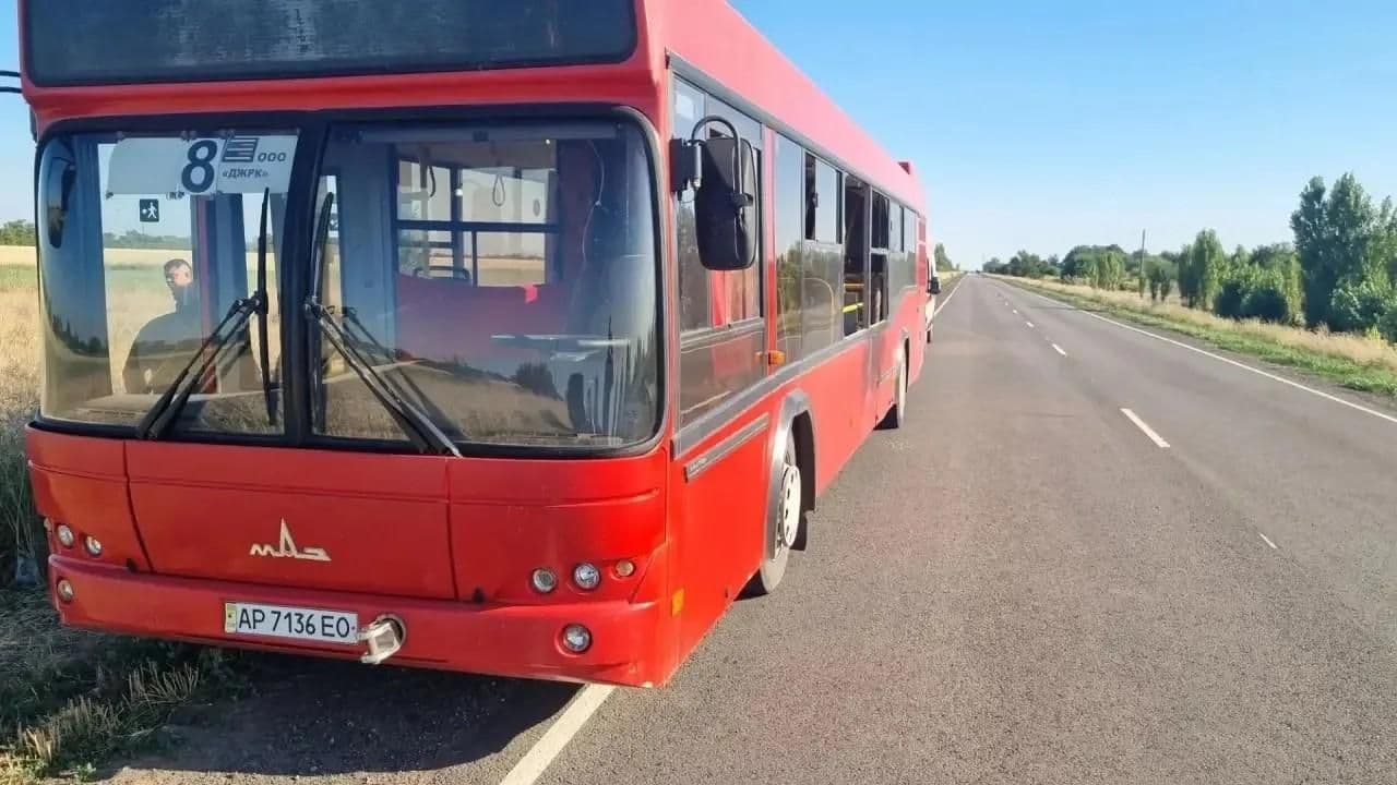 Мирошник назвал атаку на автобус в Запорожской области преступлением