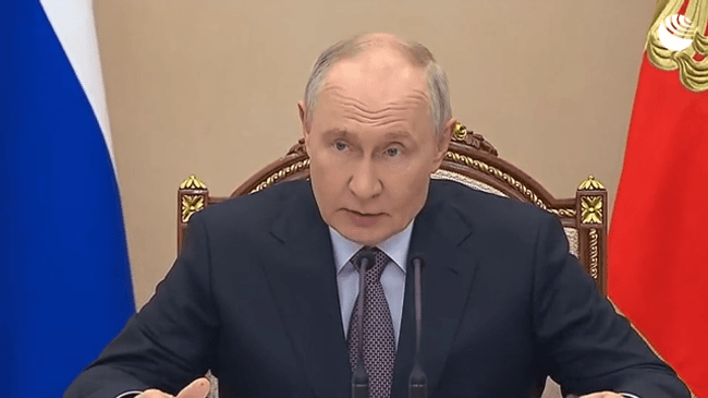 Путин провел совещание с постоянными членами Совбеза