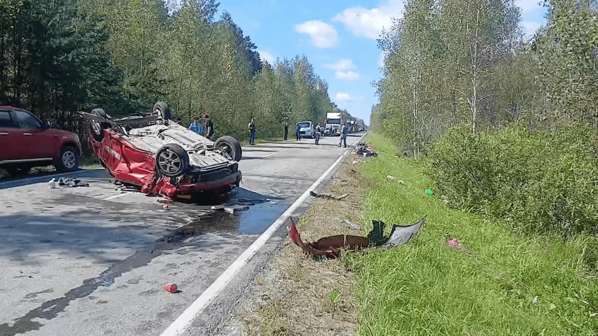 В Тюменской области в ДТП погибли два человека