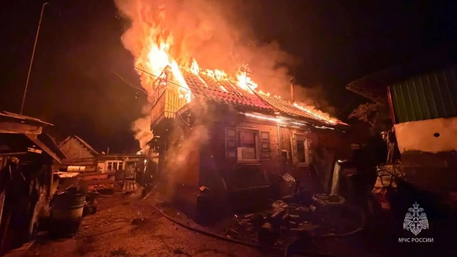 В Приамурье два брата погибли при пожаре в частном доме