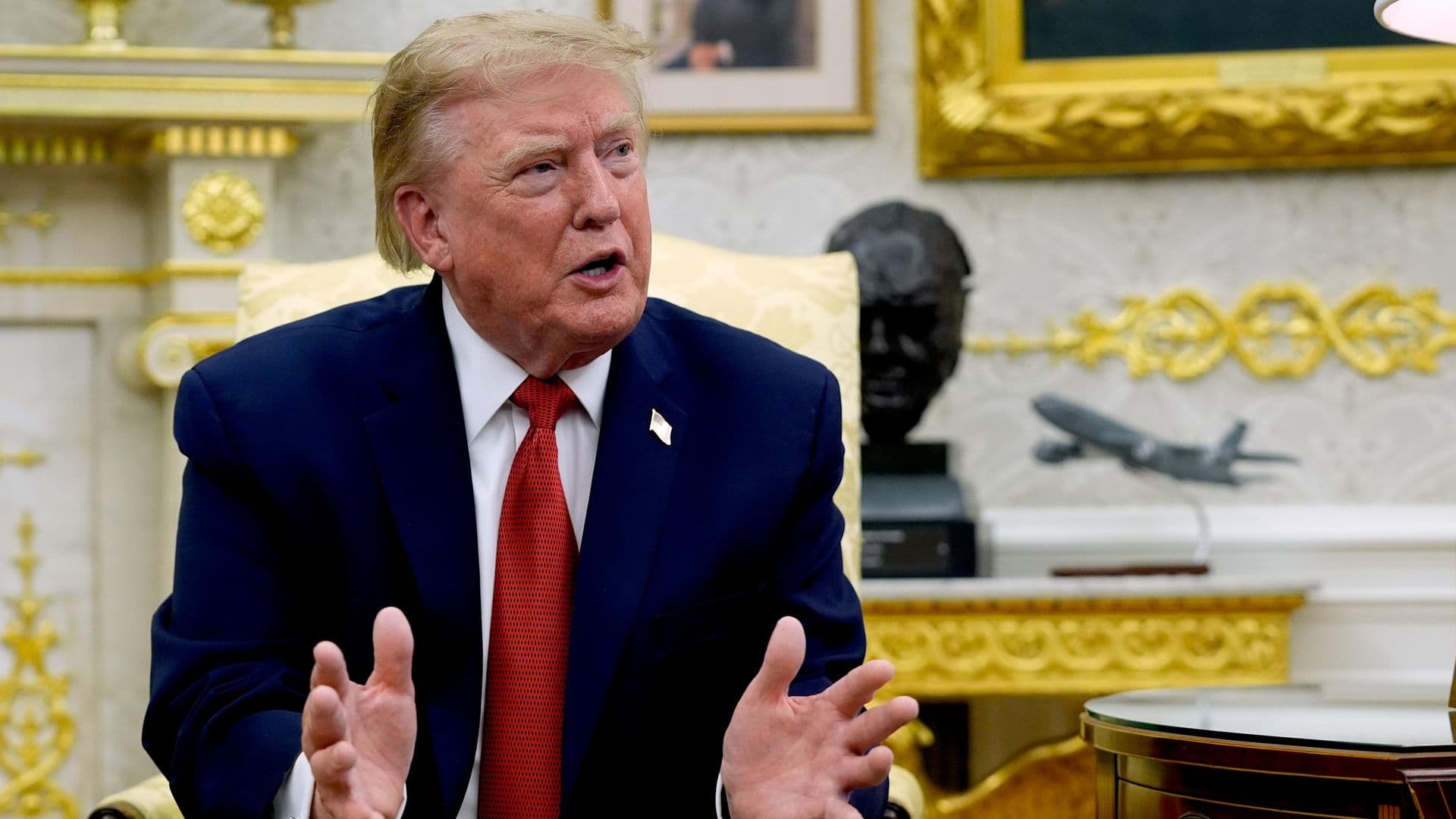 Трамп сообщил об уничтожении девяти иранских кораблей