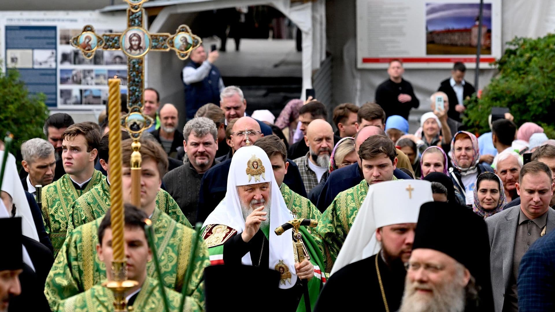 Патриарх Кирилл прибыл на Соловки