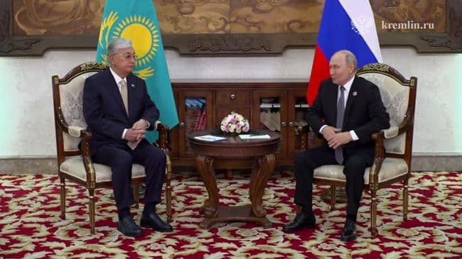 Токаев заявил о росте торговли между Казахстаном и Россией