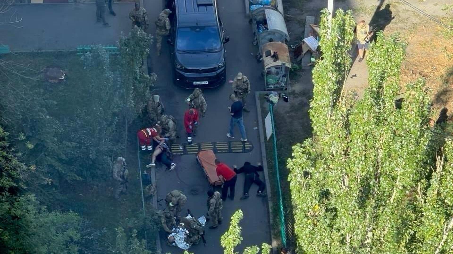 В Киеве задержали трех сотрудников СБУ, участвовавших в перестрелке