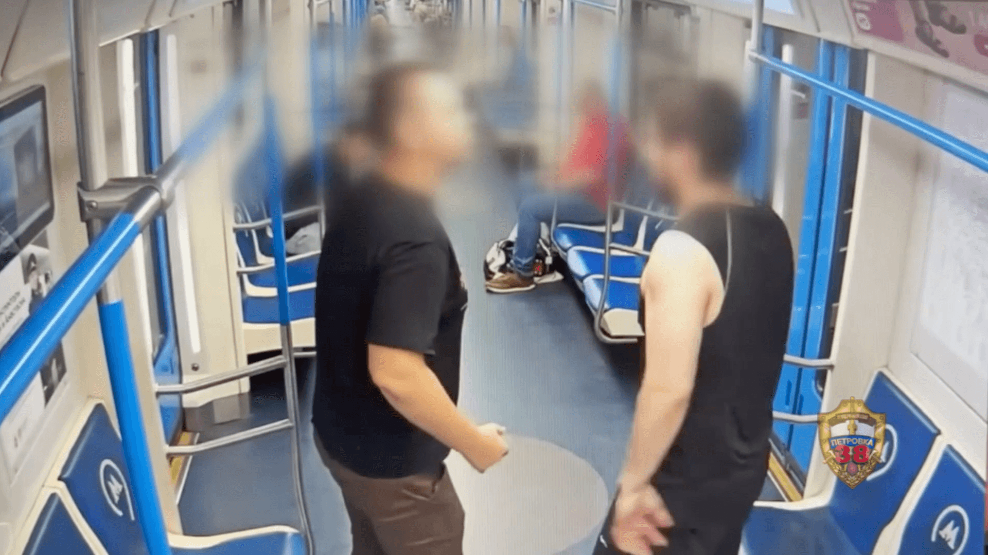 В Москве пьяный мужчина избил пассажира в поезде метро
