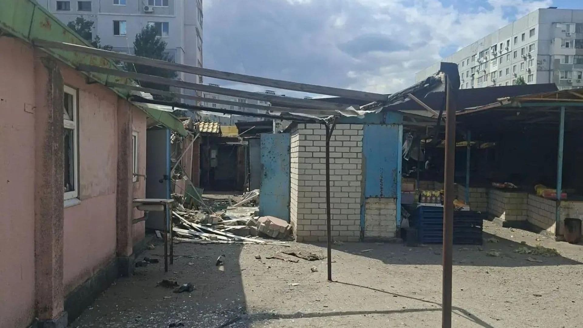 ВСУ ударили по рынку в Энергодаре
