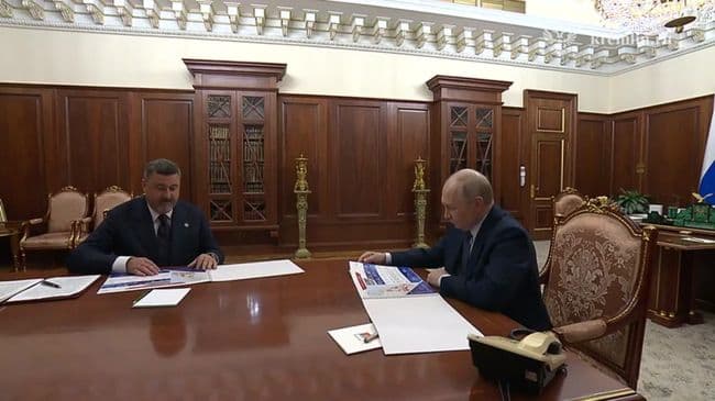 Путин встретился с врио главы Дагестана