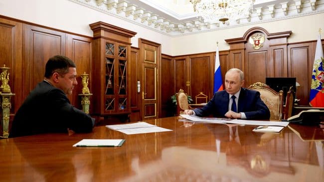Путин обсудил с Ведерниковым поддержку бойцов СВО и развитие региона