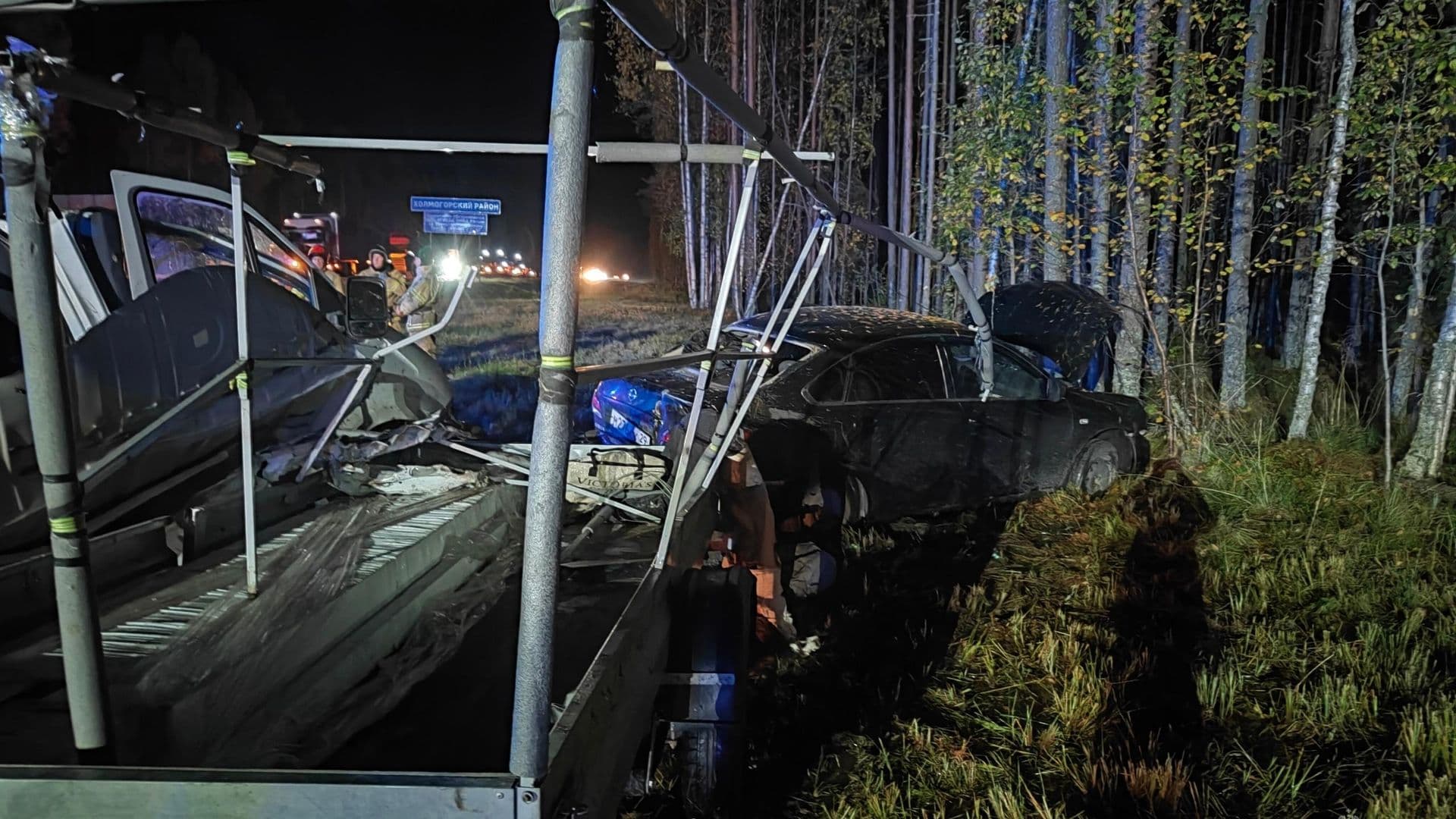 Водитель попавшего в ДТП под Архангельском автобуса ранее нарушал ПДД