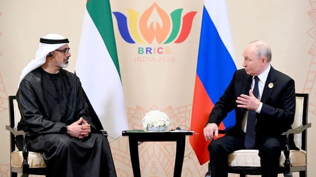 Путин обсудил с наследным принцем Абу-Даби ситуацию на Ближнем Востоке