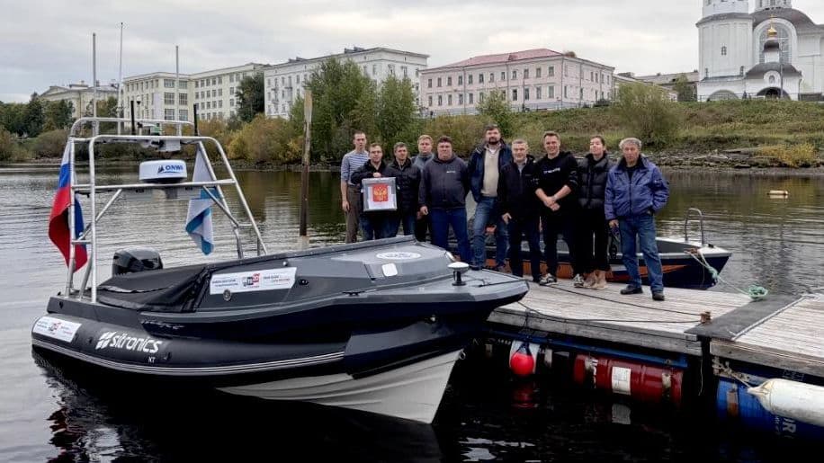 В Архангельской области безэкипажный катер доставил избирательные бюллетени