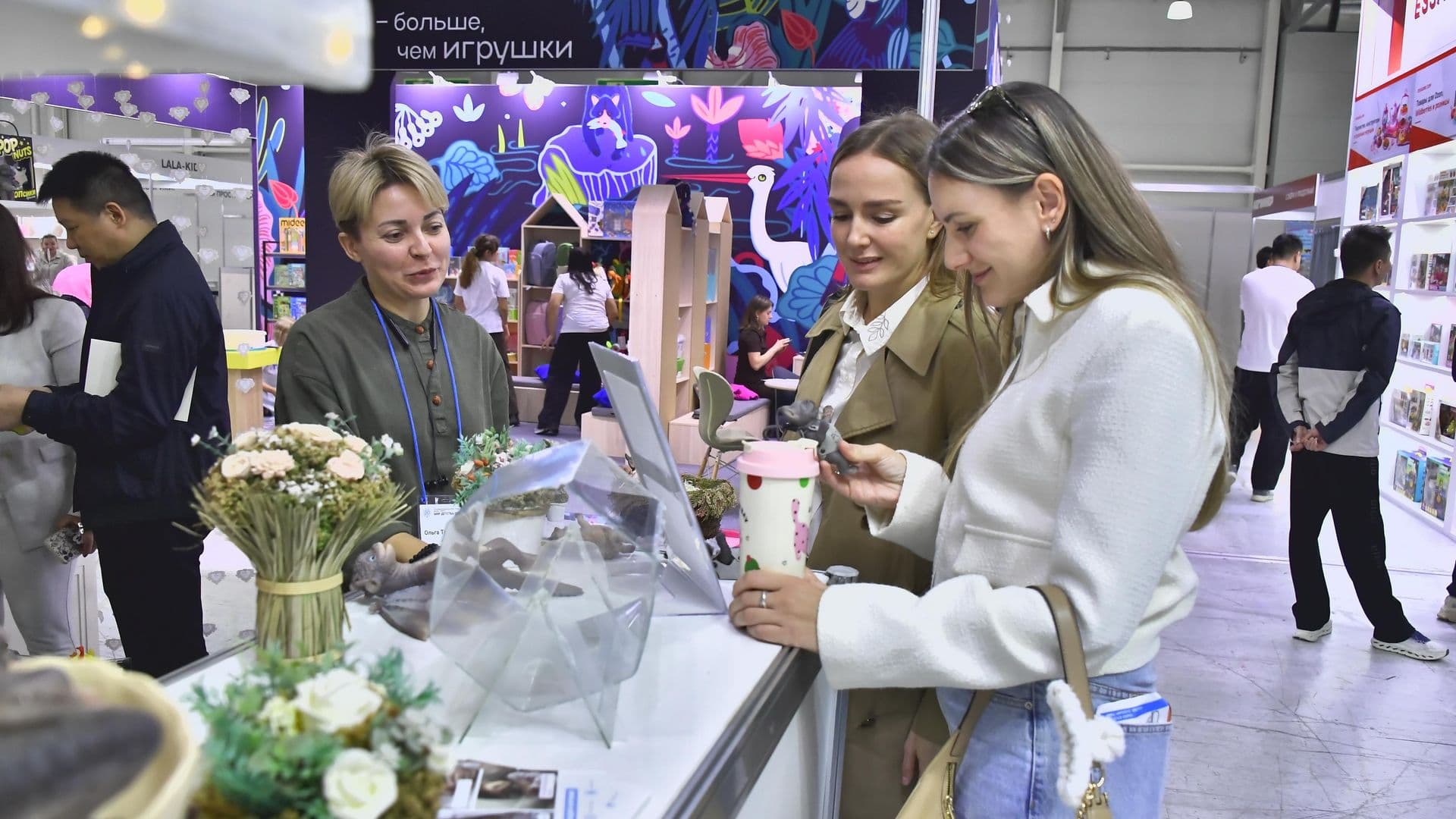 Выставки "Мир детства" и "CJF – Детская мода" открылись в "Крокус Экспо"