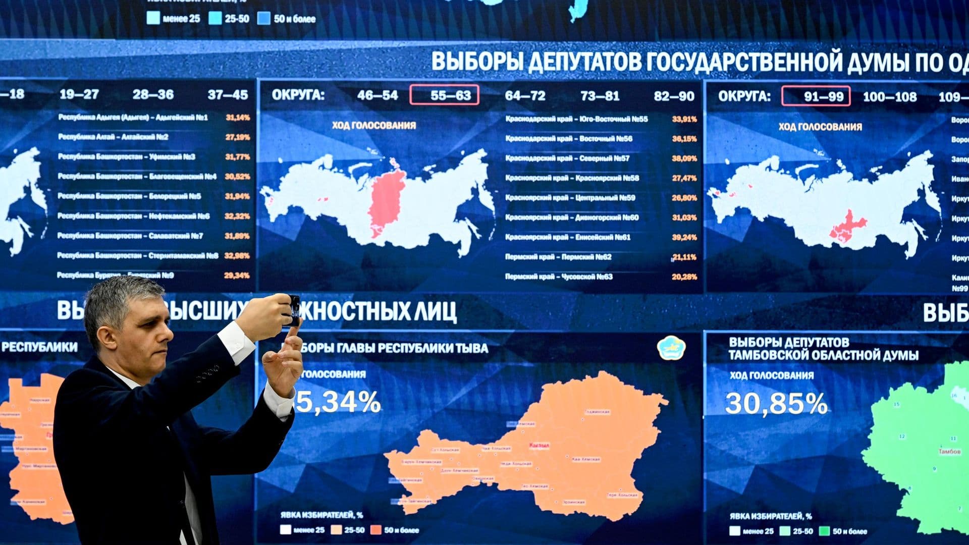 В ЕАО явка на выборах депутатов Госдумы превысила 40 процентов