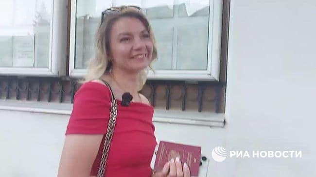 В Молдавии россиянка проголосовала на выборах в ГД в последний день отпуска