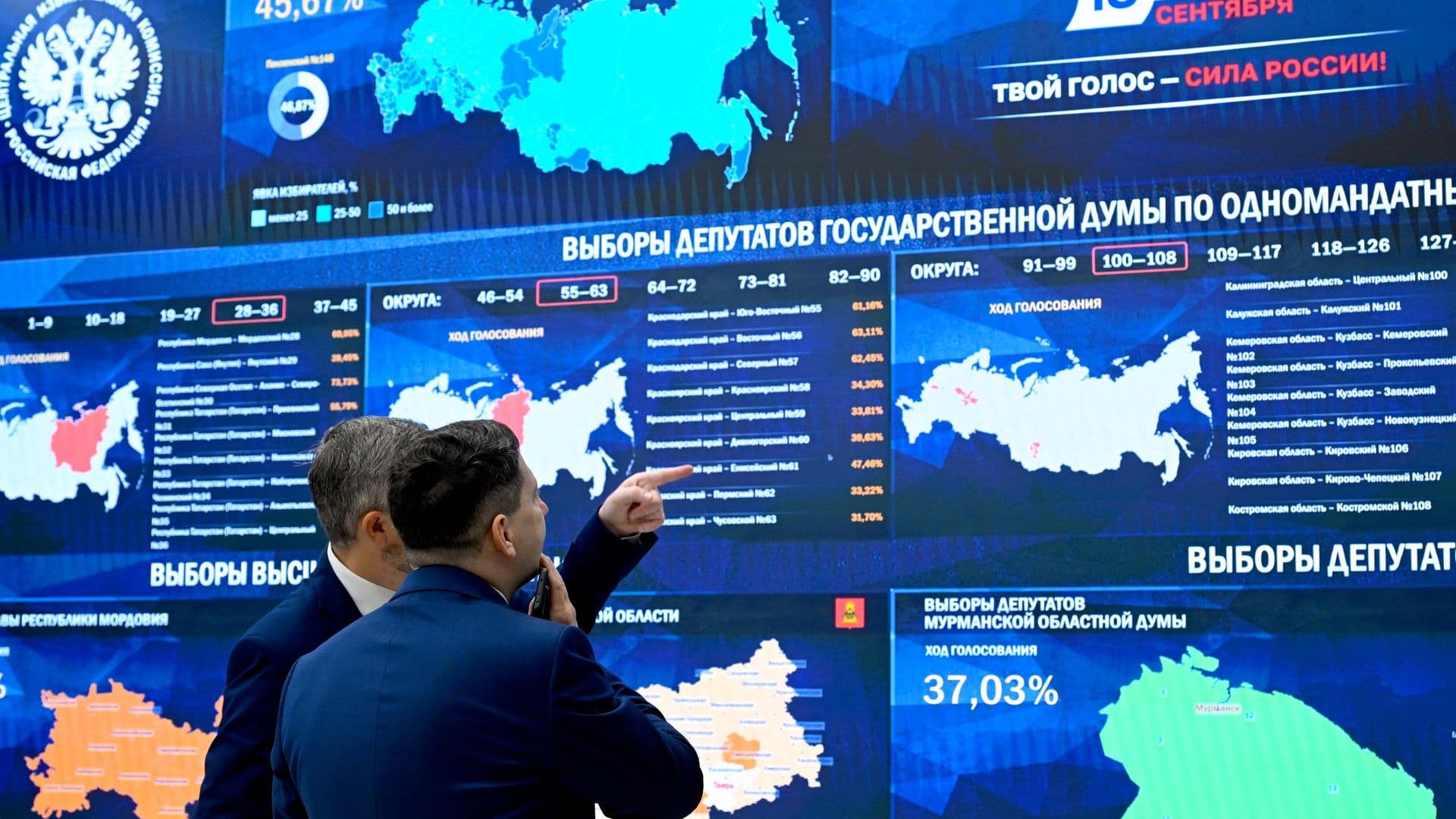 Явка на выборах в Белгородской области превысила 56 процентов