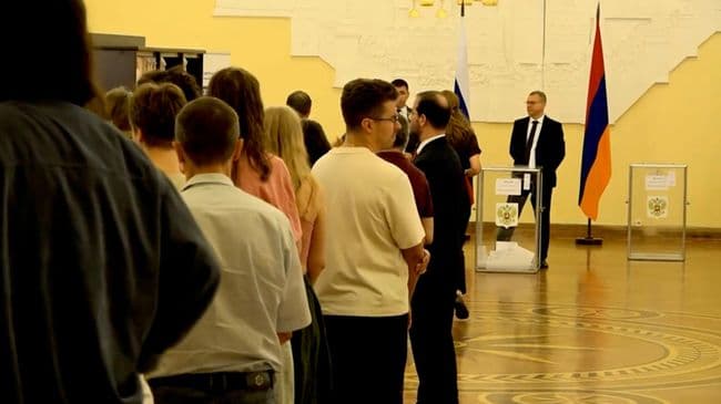 В Ереване более 1,8 тысячи россиян проголосовали на выборах в Госдуму