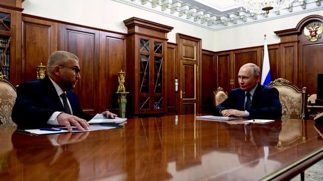 Путин встретился с главой Федеральной таможенной службы