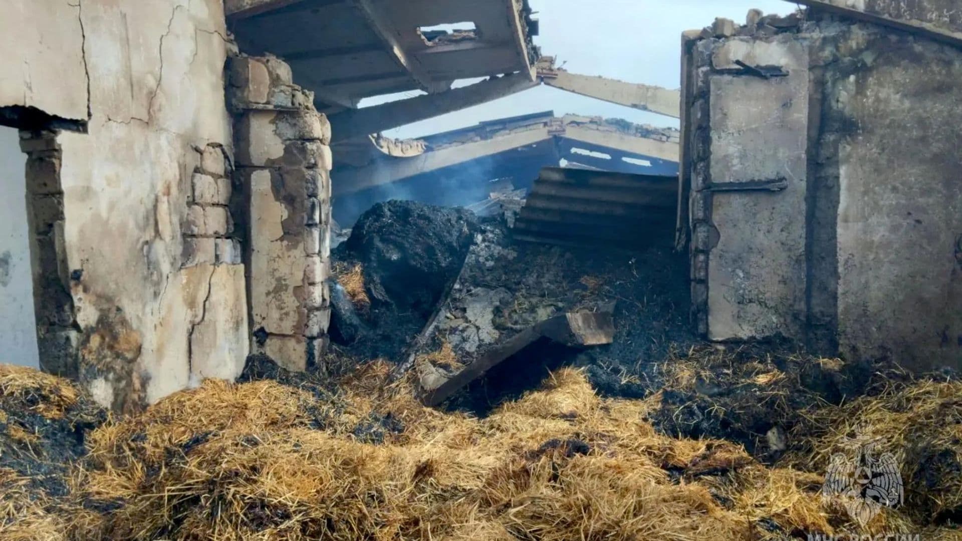 В Пензенской области при пожаре на складе погибли два человека