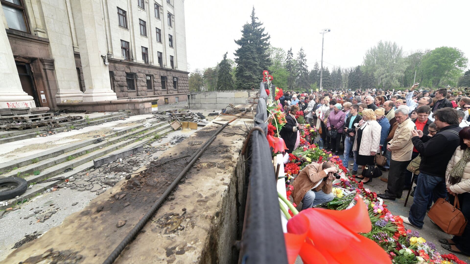 Глава Центра переселенцев с Украины назвал трагедию в Одессе зверством