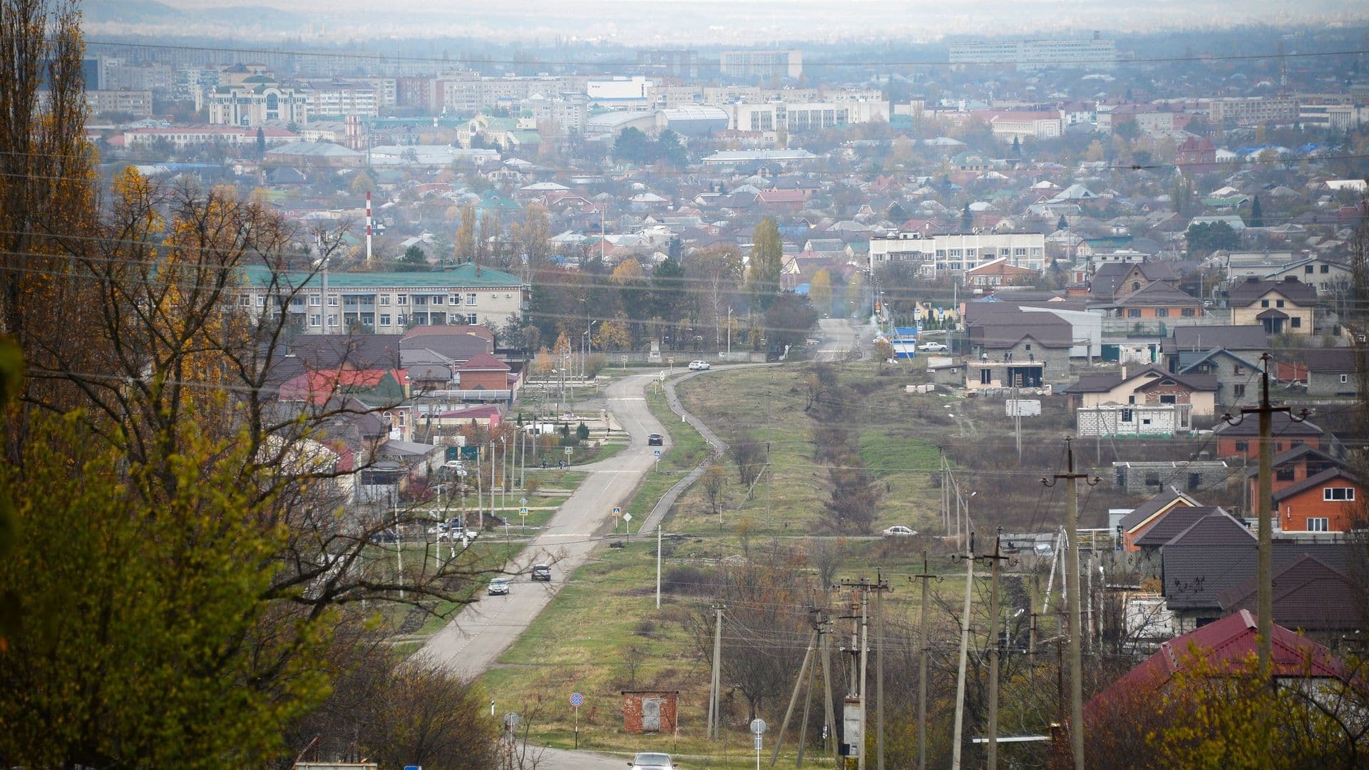 В жилом секторе Майкопа упал беспилотник