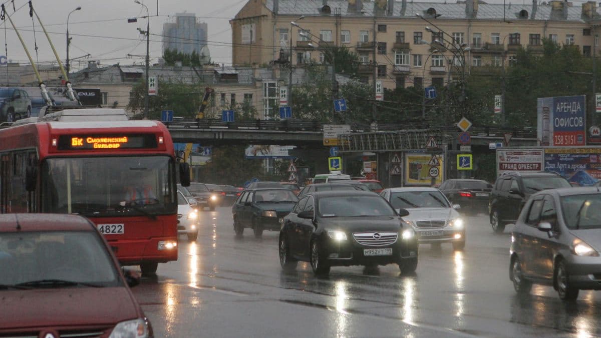 В Москве во вторник ожидаются гроза и дождь