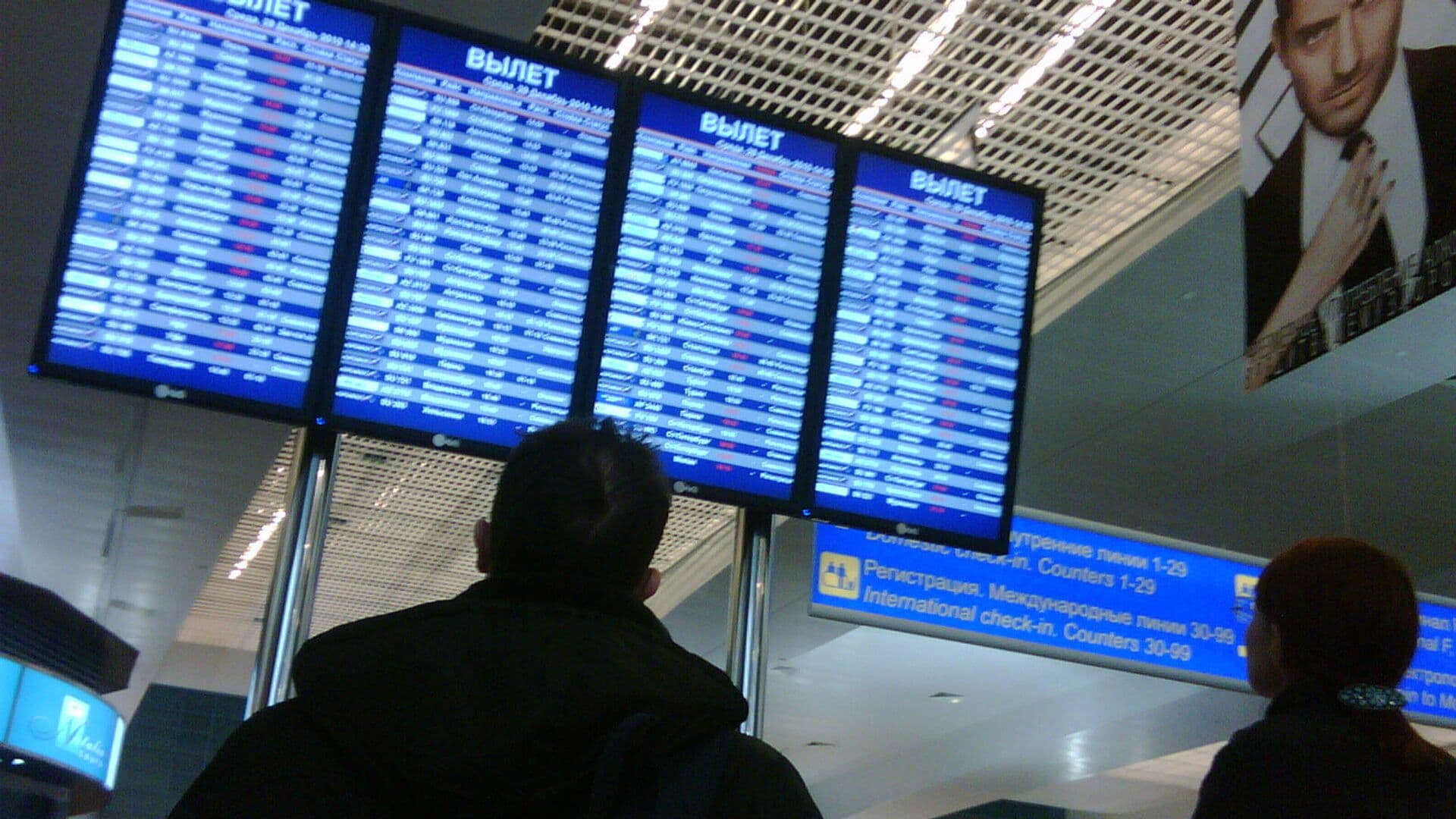 В аэропорту Шереметьево ввели временные ограничения