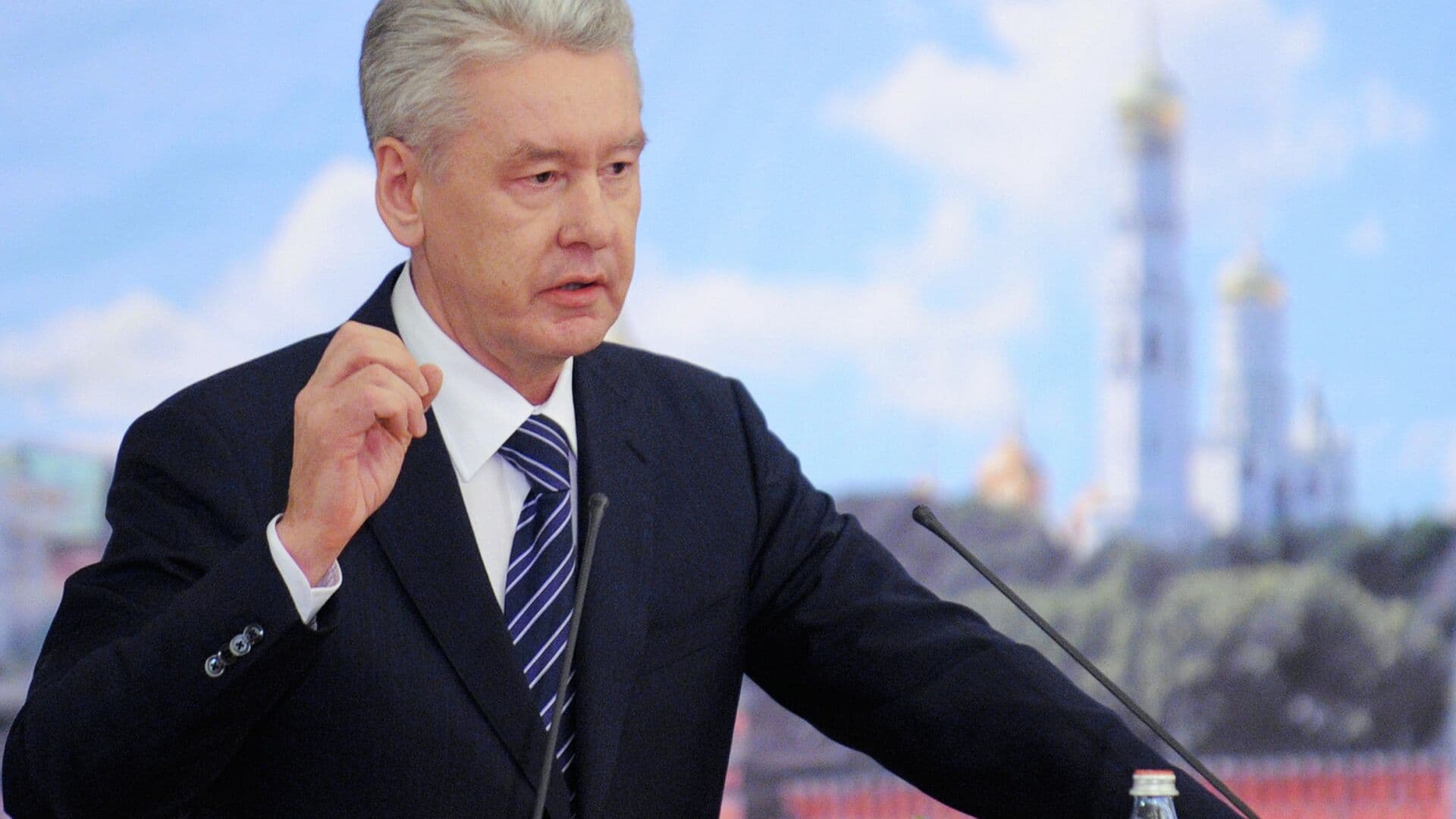 Собянин сообщил об уничтожении еще двух БПЛА, летевших на Москву