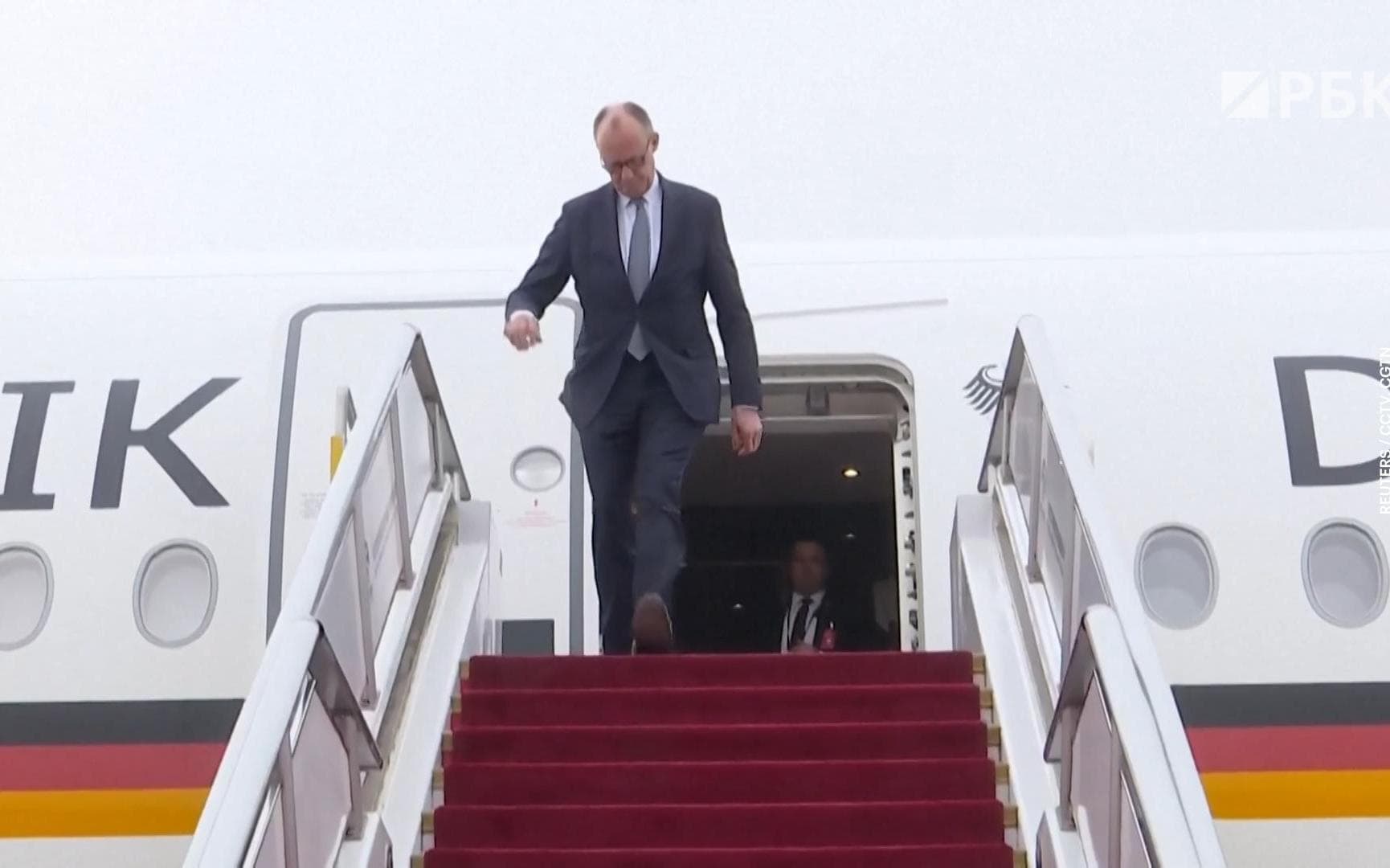 Мерц прибыл в Пекин и пообещал сотрудничать с КНР «везде, где возможно»